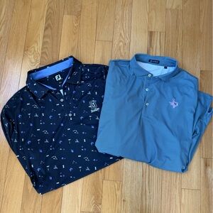 Lot of Two Golf Shirts